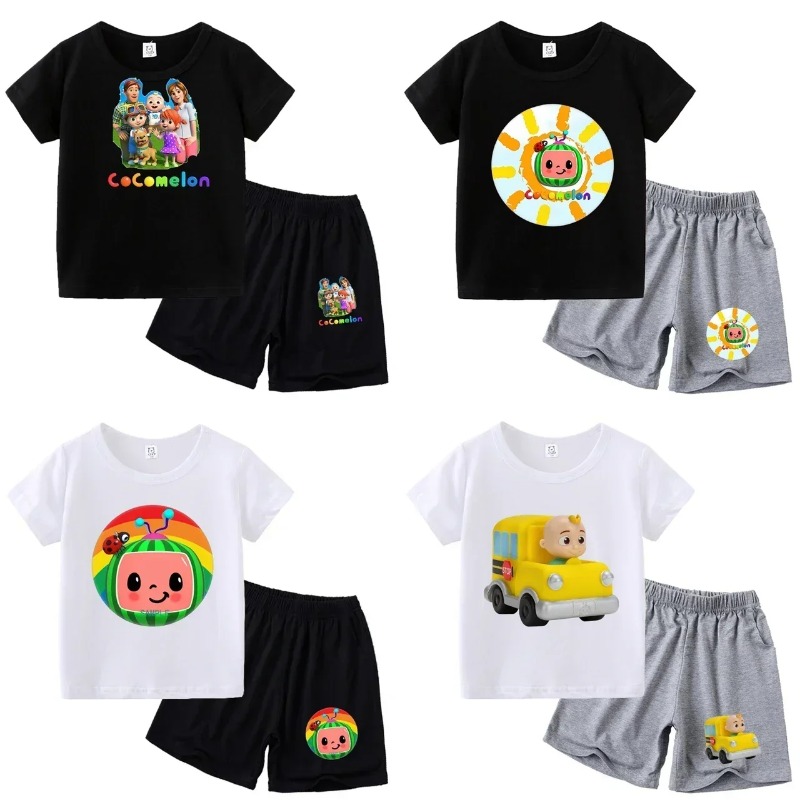 Summer Clothing Baby - Cocomelons Summer Kid Clothes Set Baby