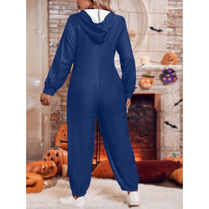 Summer Clothing Design - Halloween Skeleton Costume Women's Fashion Set