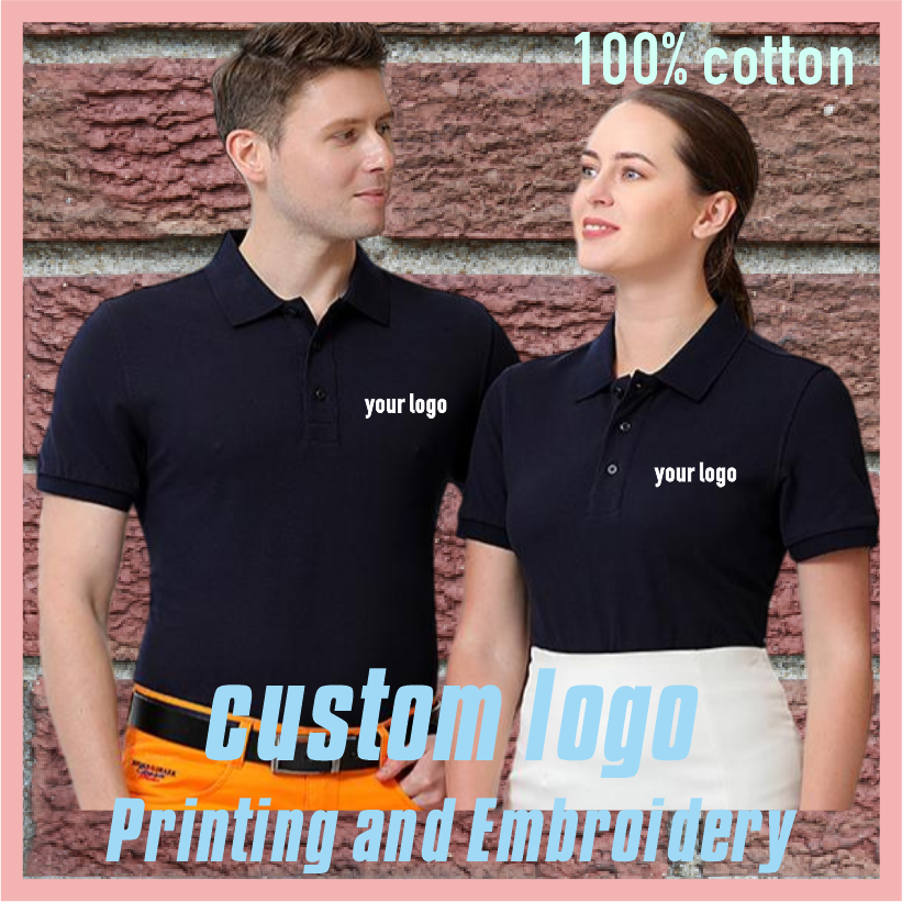 Summer Clothing Logo - High end 100% cotton breathable T-shirt