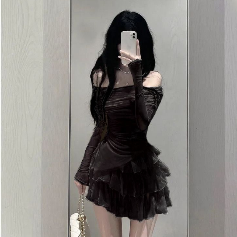 Summer Clothing Bundle - Harajuku Two-piece Set Girl One-shoulder Tops