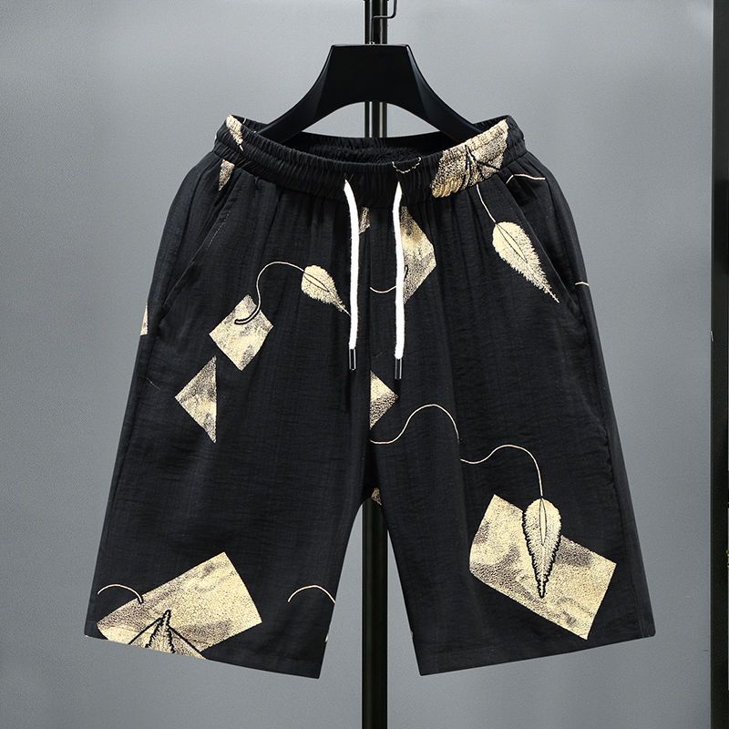 Summer 2025 Clothing Essentials - Loose Men's Shorts Bermuda Printed Board