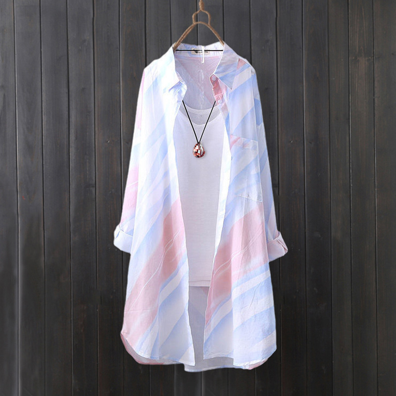 Summer Clothing Design - Chiffon Shirt Women's Summer Mid-length Tops