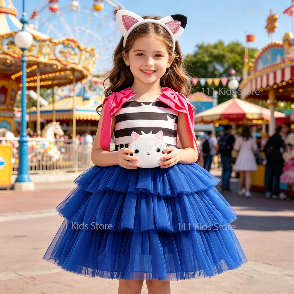 Summer Clothing Girl - Girls Princess Puffy Dress Summer Clothing