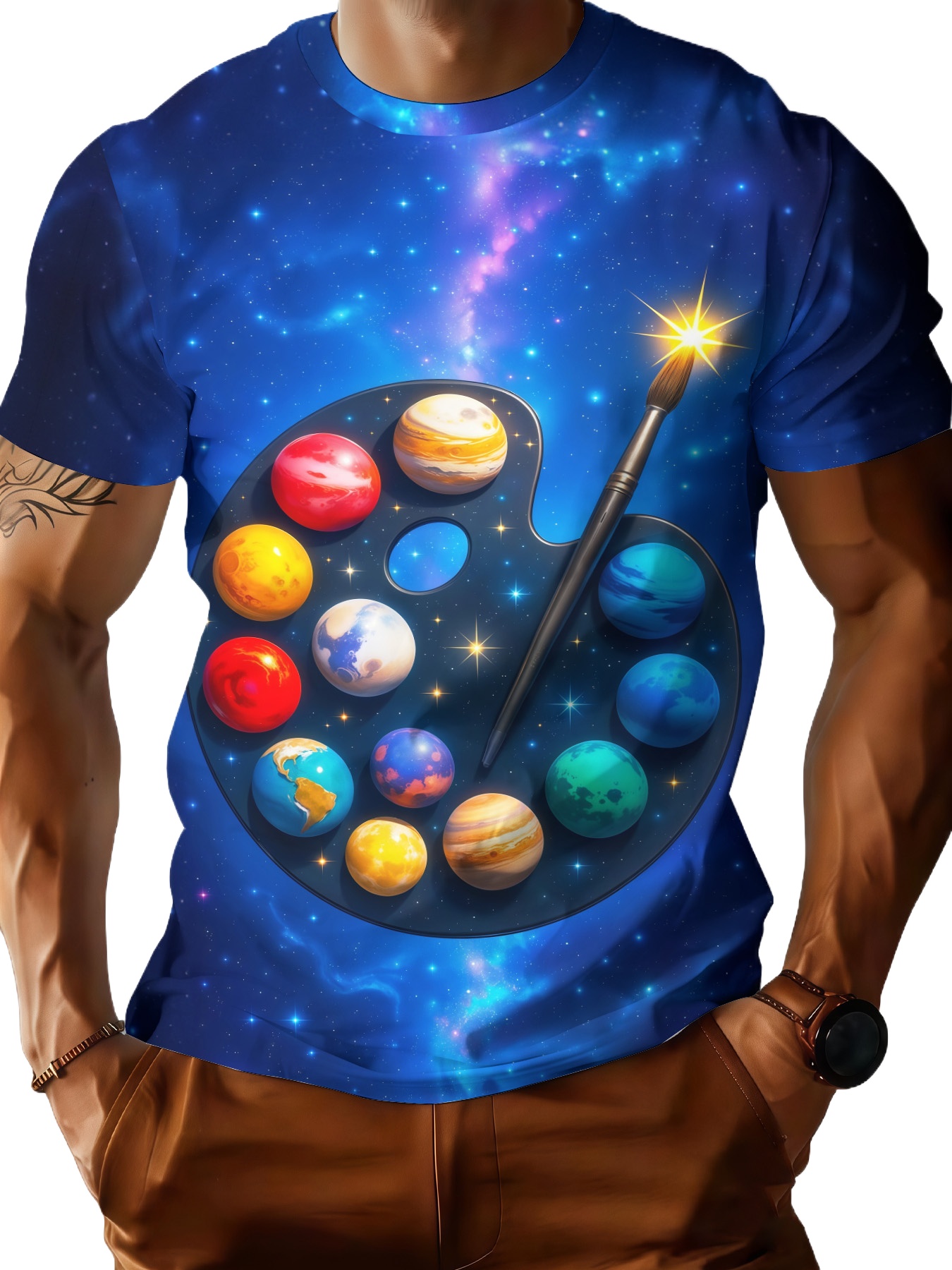 Summer Clothing Palette - Men's T-shirt 2026 Original Designer Summer