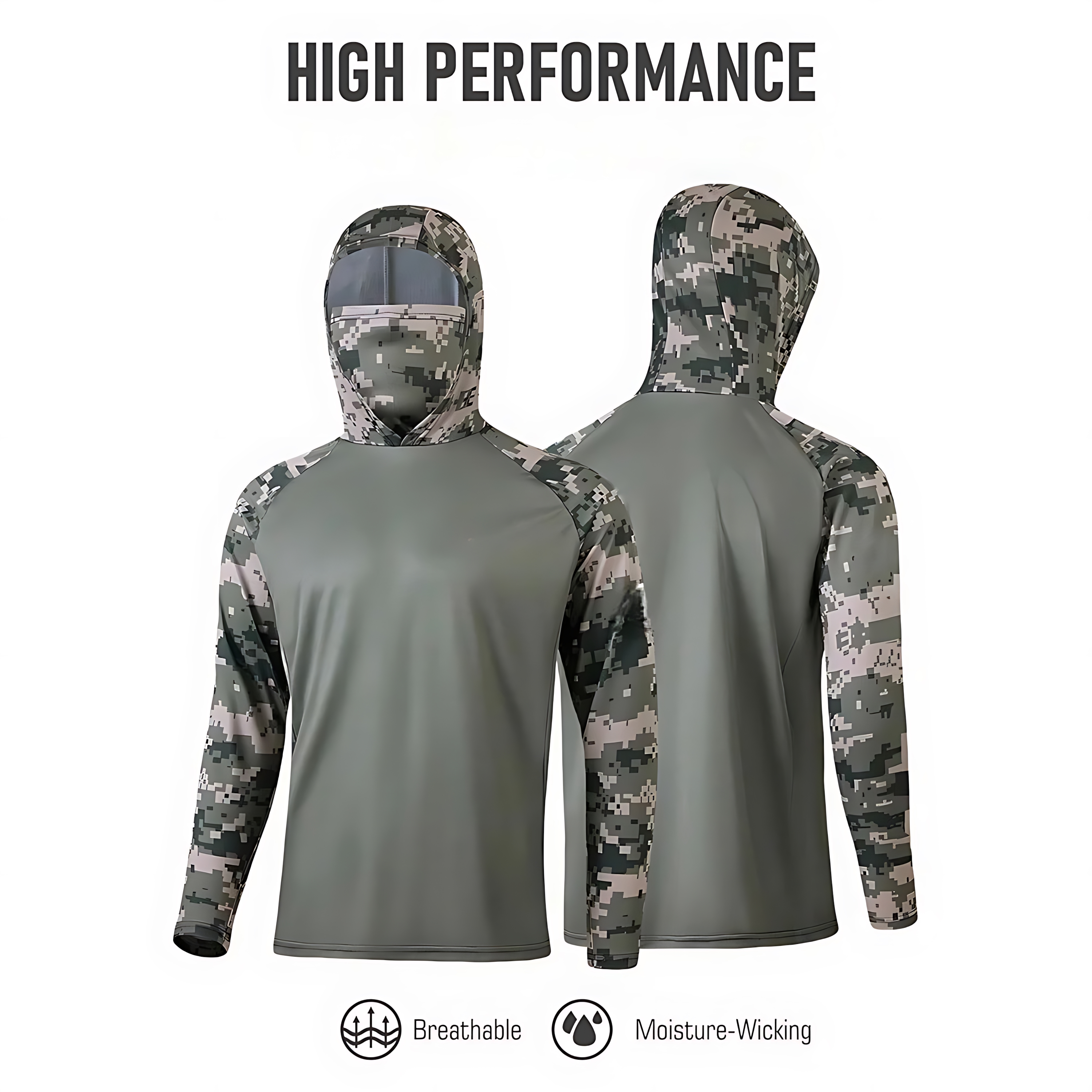 Summer Clothing Trends - Fishing Shirt Hooded Men Fishing Clothes