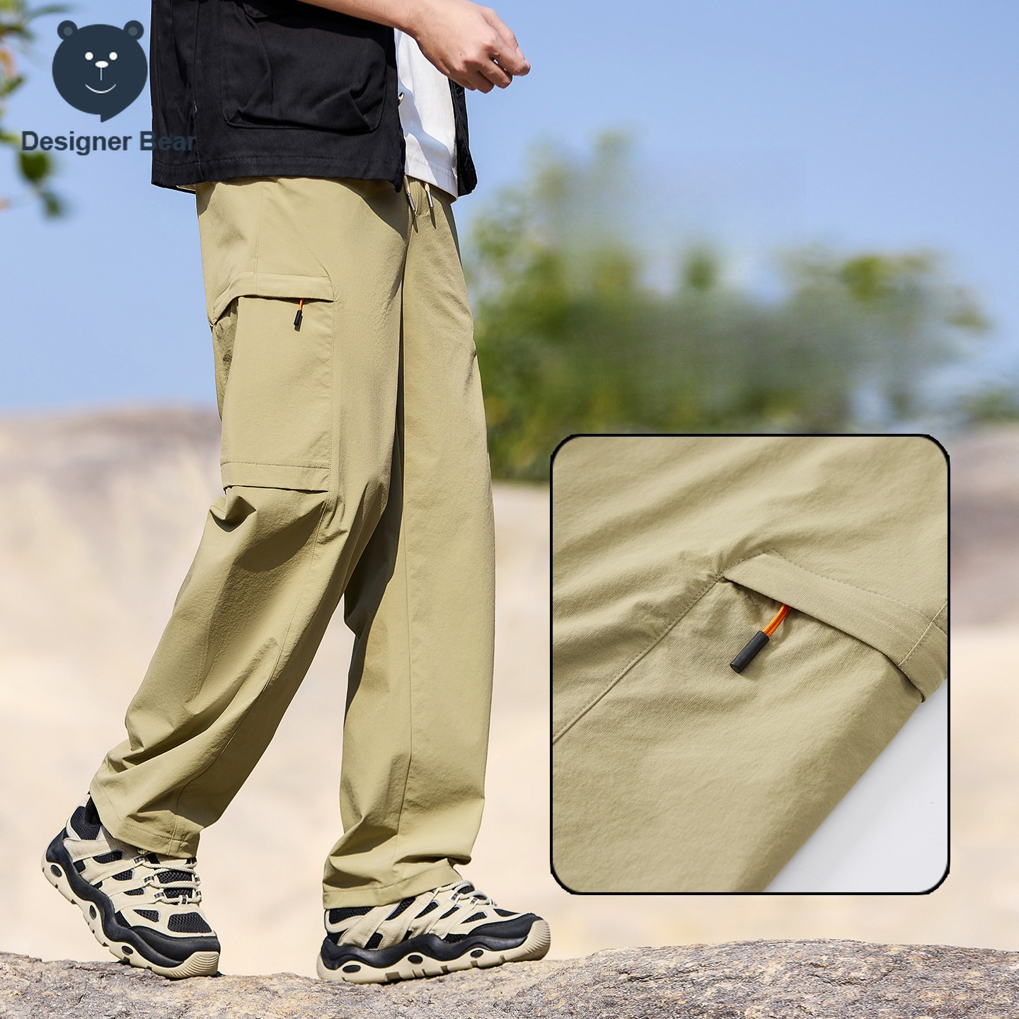 Summer Clothing Design - Brand Clothing Men's Cargo Pants Multi-pocket