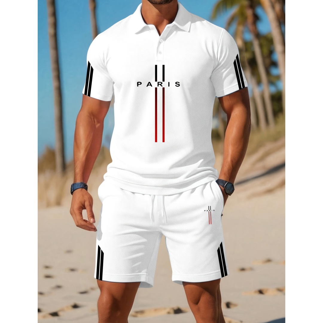 man 2 piece set Summer Paris s - Summer Clothing In Paris recension och pris