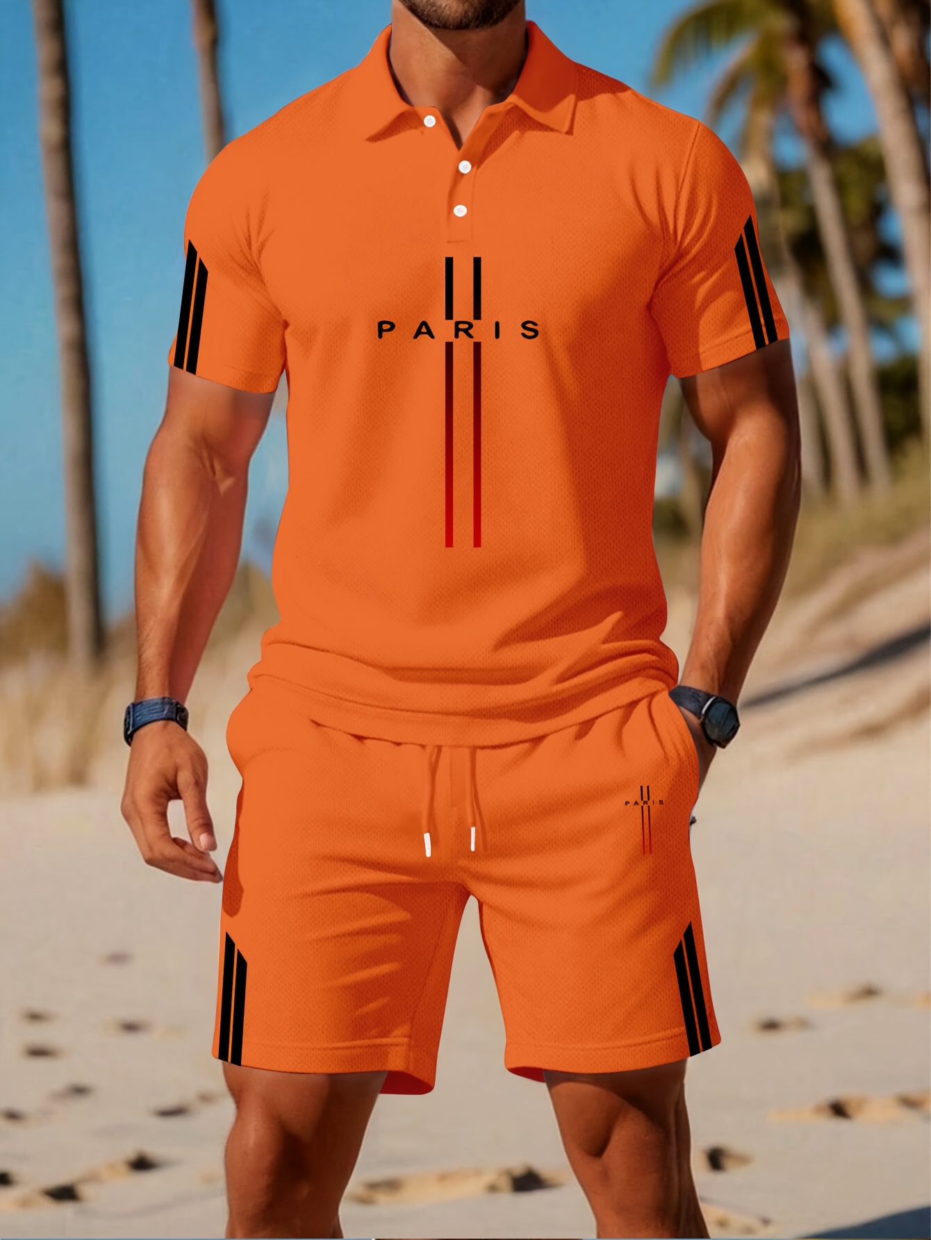 man 2 piece set Summer Paris s - Summer Clothing In Paris recension och pris