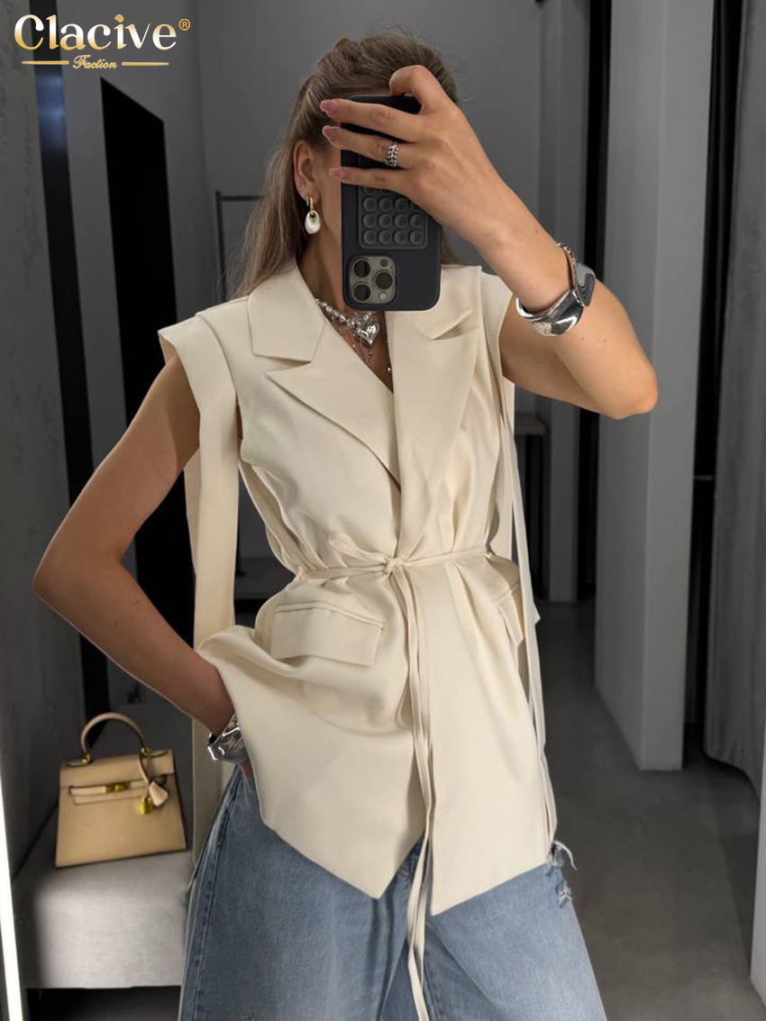 Clacive Fashion Loose Yellow W - Yellow Summer Clothing recension och pris