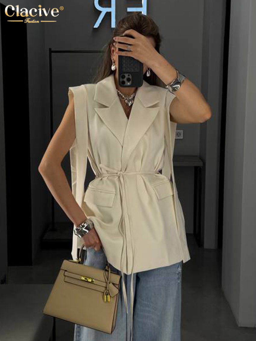 Clacive Fashion Loose Yellow W - Yellow Summer Clothing recension och pris