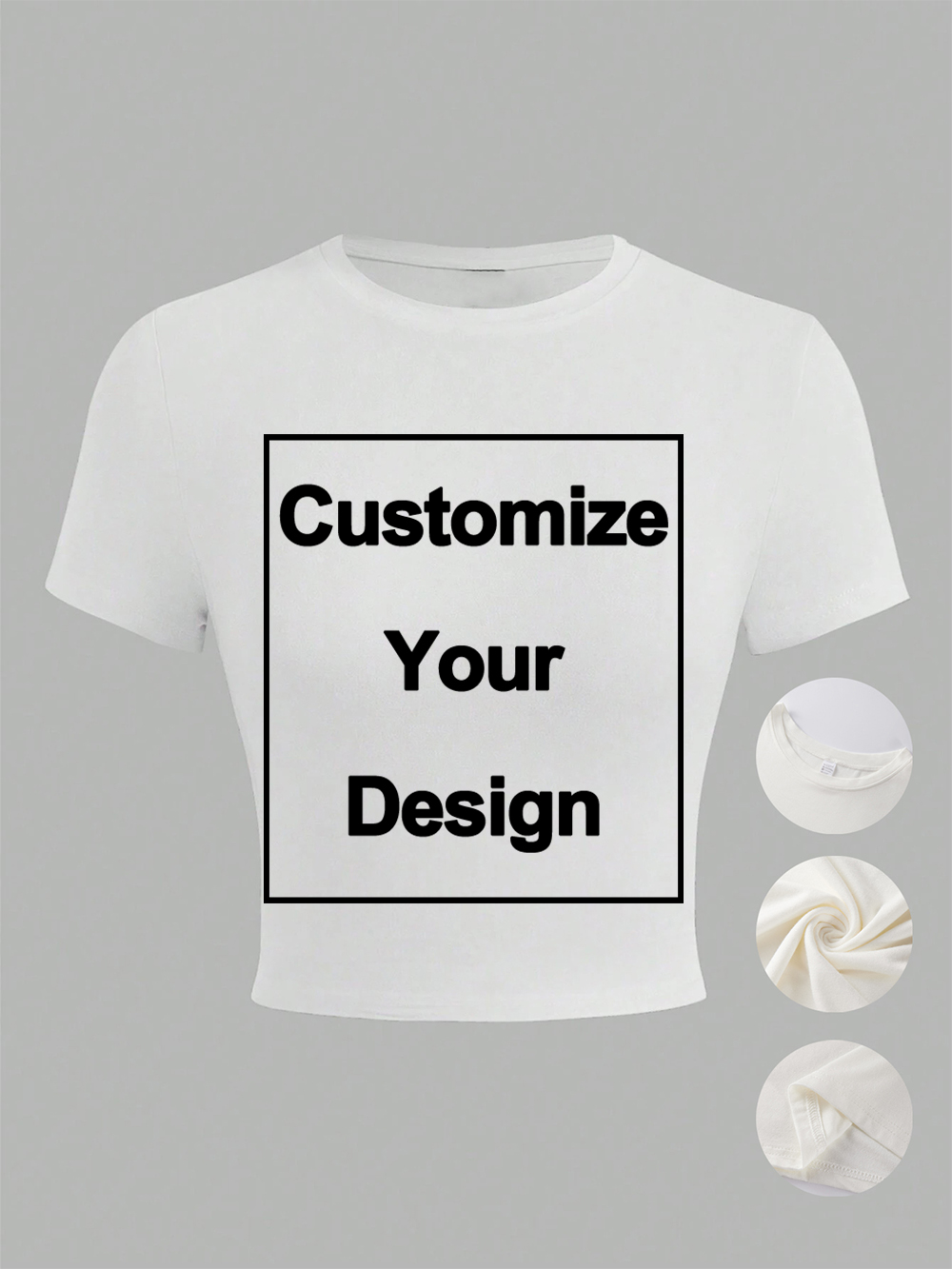 Custom Womens Cotton Crop Tops - Summer Clothing Bundle recension och pris