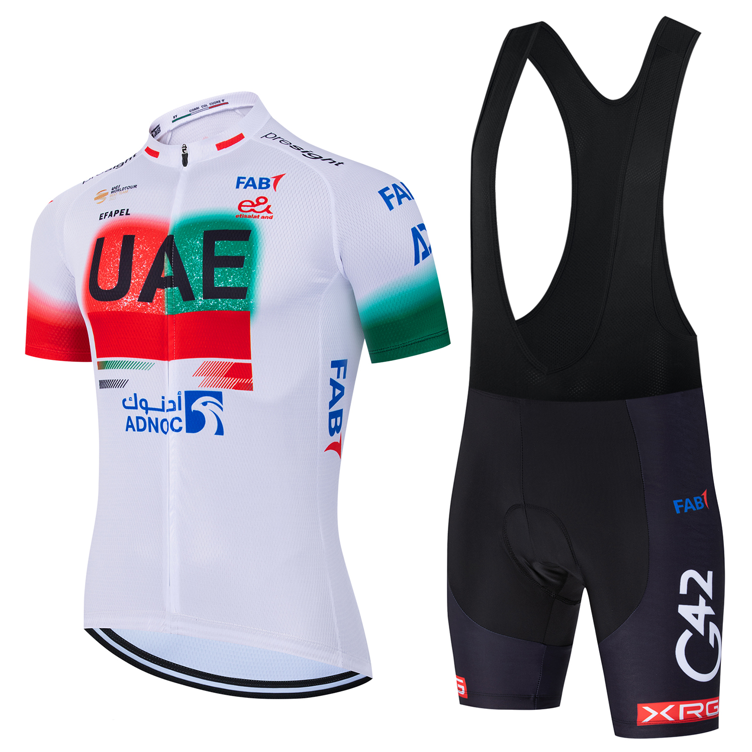 Fluorescent Yellow UAE Cycling - Yellow Summer Clothing recension och pris