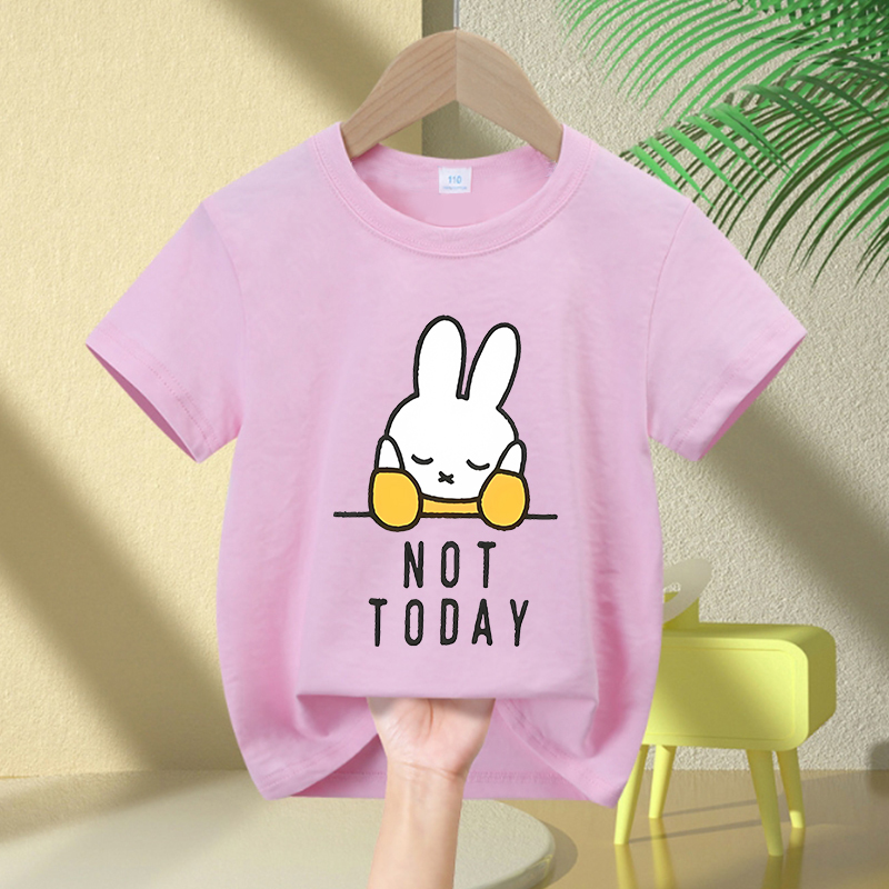 Cartoon Miffy Bunny T-Shirt Gi - Summer Clothing Baby recension och pris