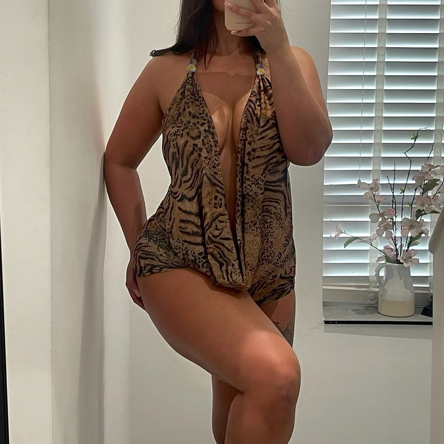 Woman's Leopard Print 2 Piece  - Summer Clothing Bundle recension och pris