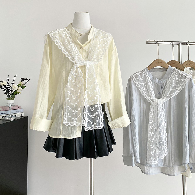 HOT! Lace Crochet Hollow Fake  - Summer Clothing Bundle recension och pris