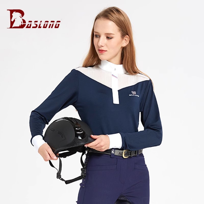 Equestrian T-shirt Long Sleeve - Summer Equestrian Clothing recension och pris