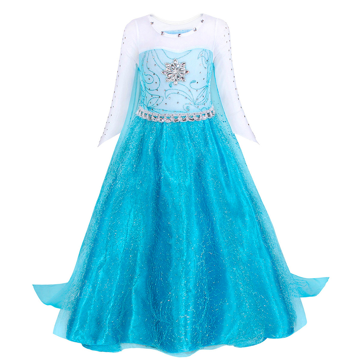 Girl Elsa Anna Dress Princess  - Summer Clothing Baby recension och pris