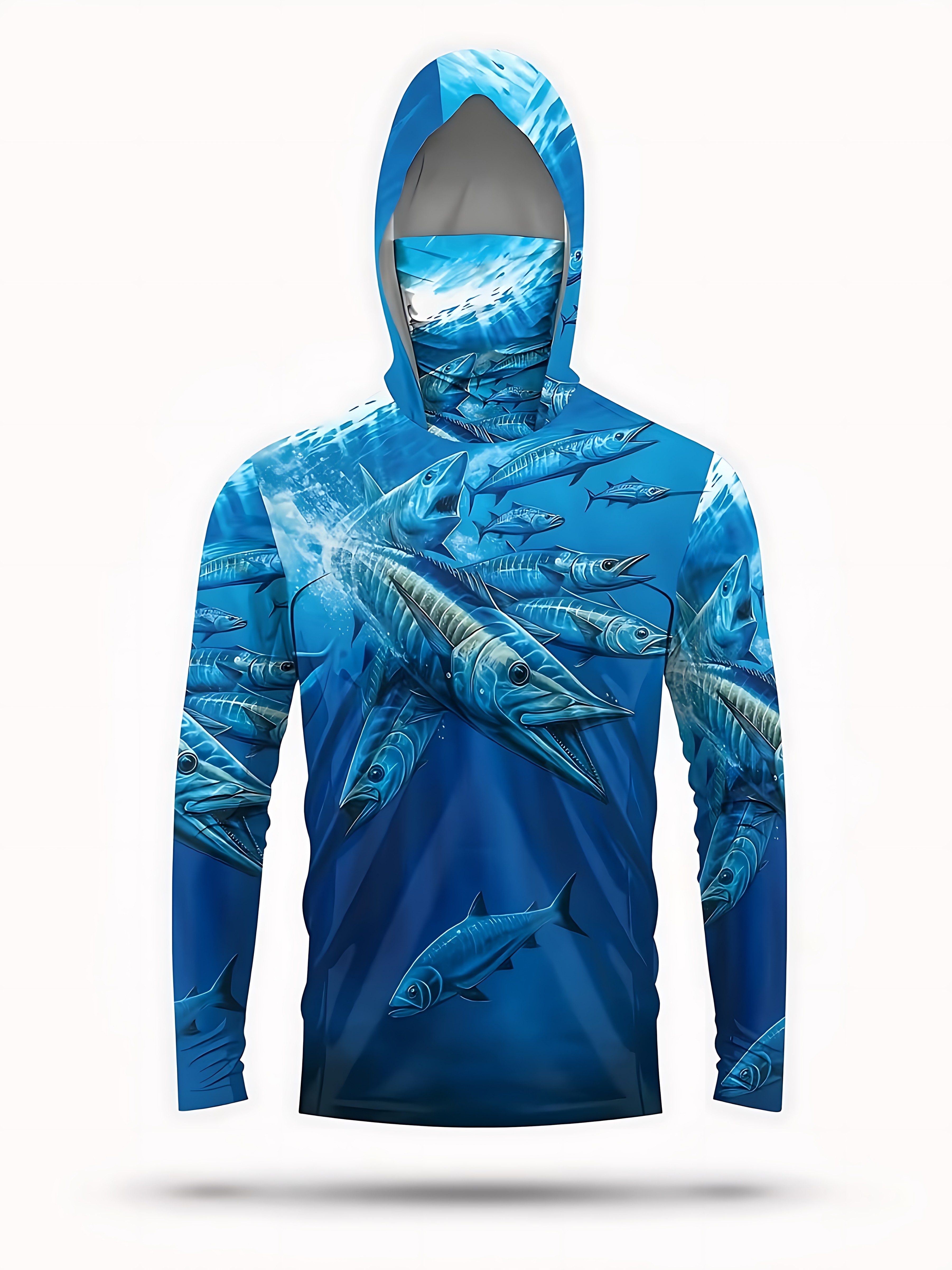 Fishing Shirt Hooded Men Fishi - Summer Clothing Trends recension och pris