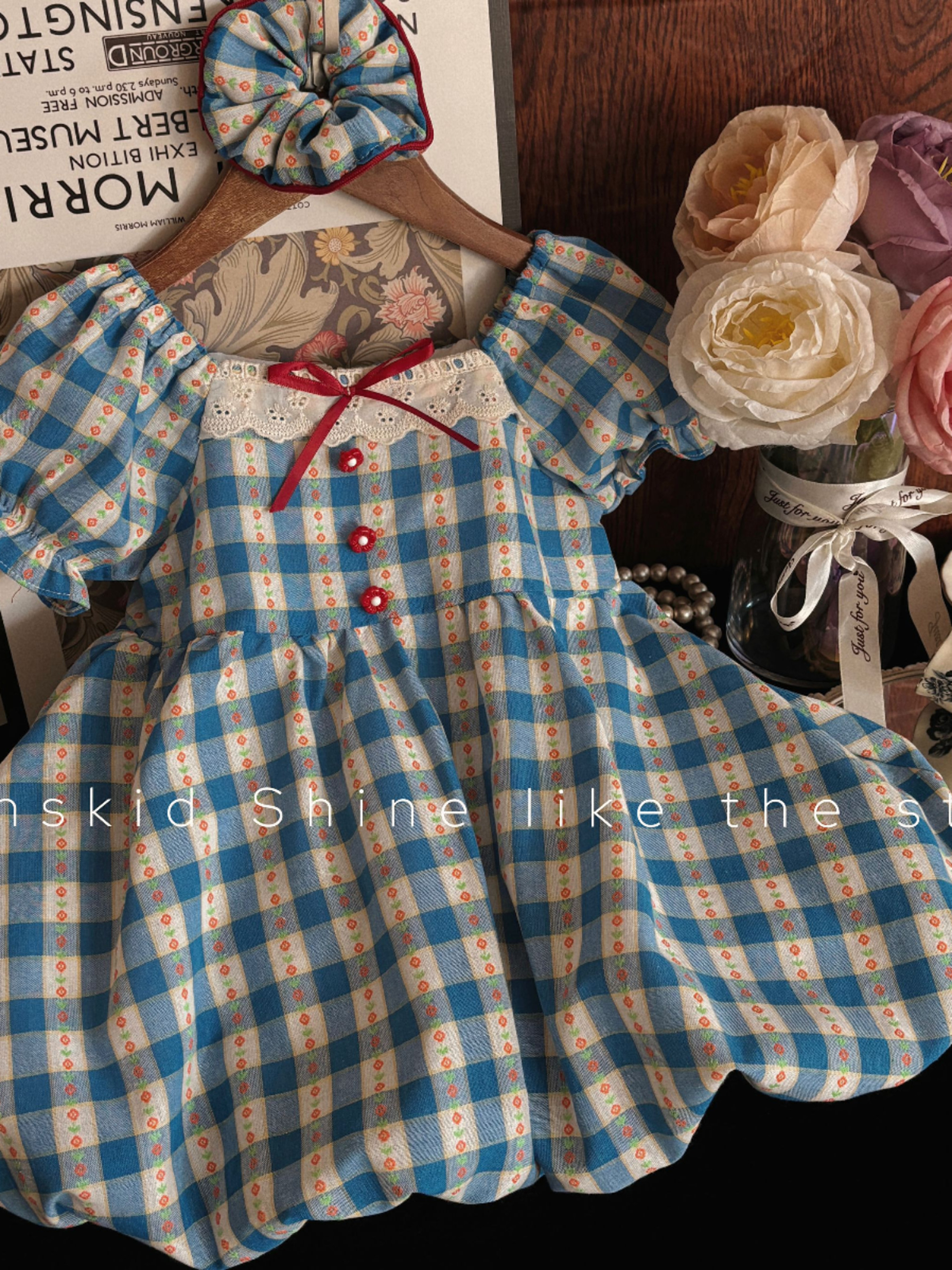 Girls Summer Plaid Dress Baby  - Summer Clothing Baby recension och pris