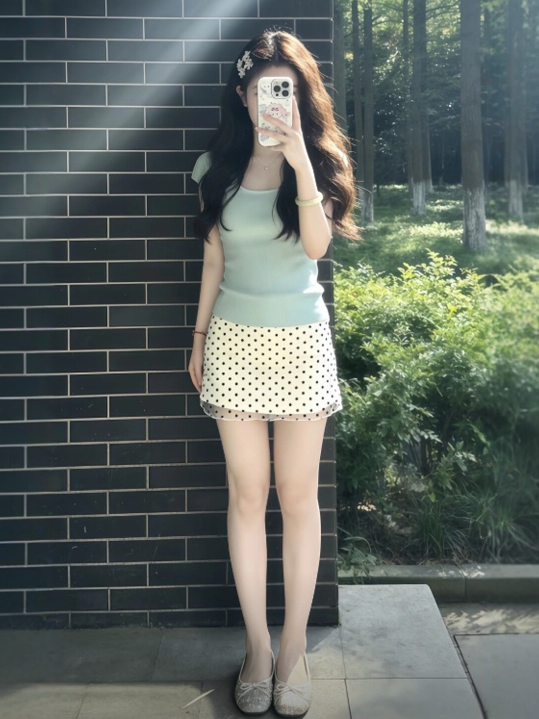 Summer Polka Dot Halter Neck S - Summer Clothing Young Women recension och pris