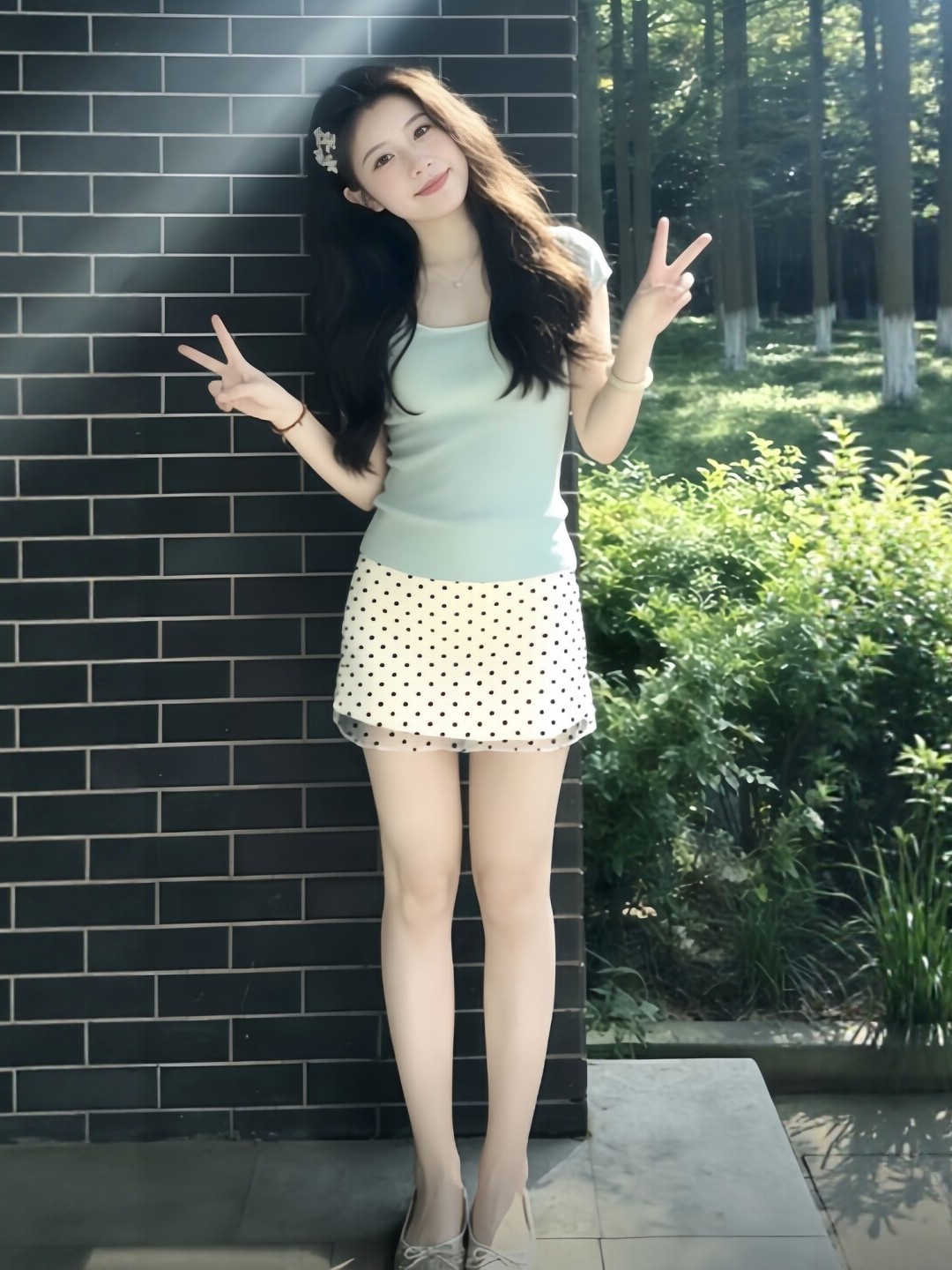 Summer Polka Dot Halter Neck S - Summer Clothing Young Women recension och pris