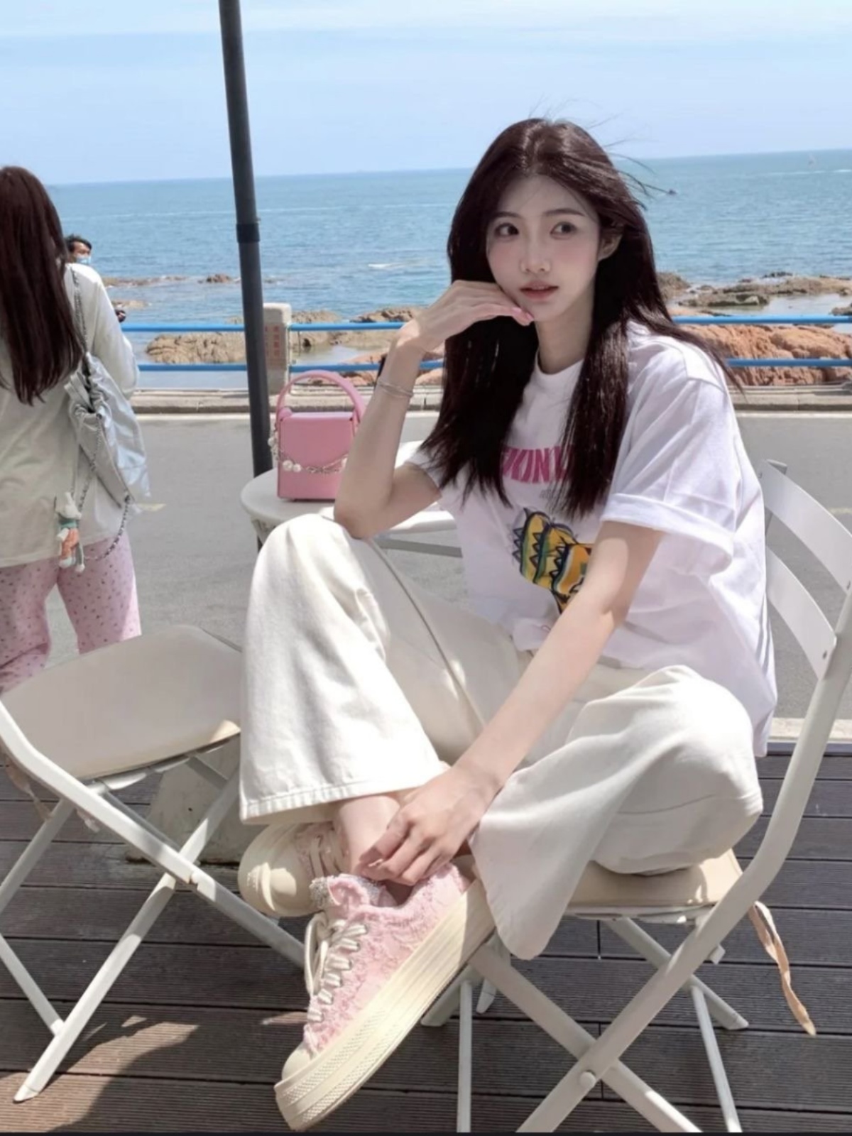 Fashionable Tea-colored Loose  - Summer Clothing Young Women recension och pris
