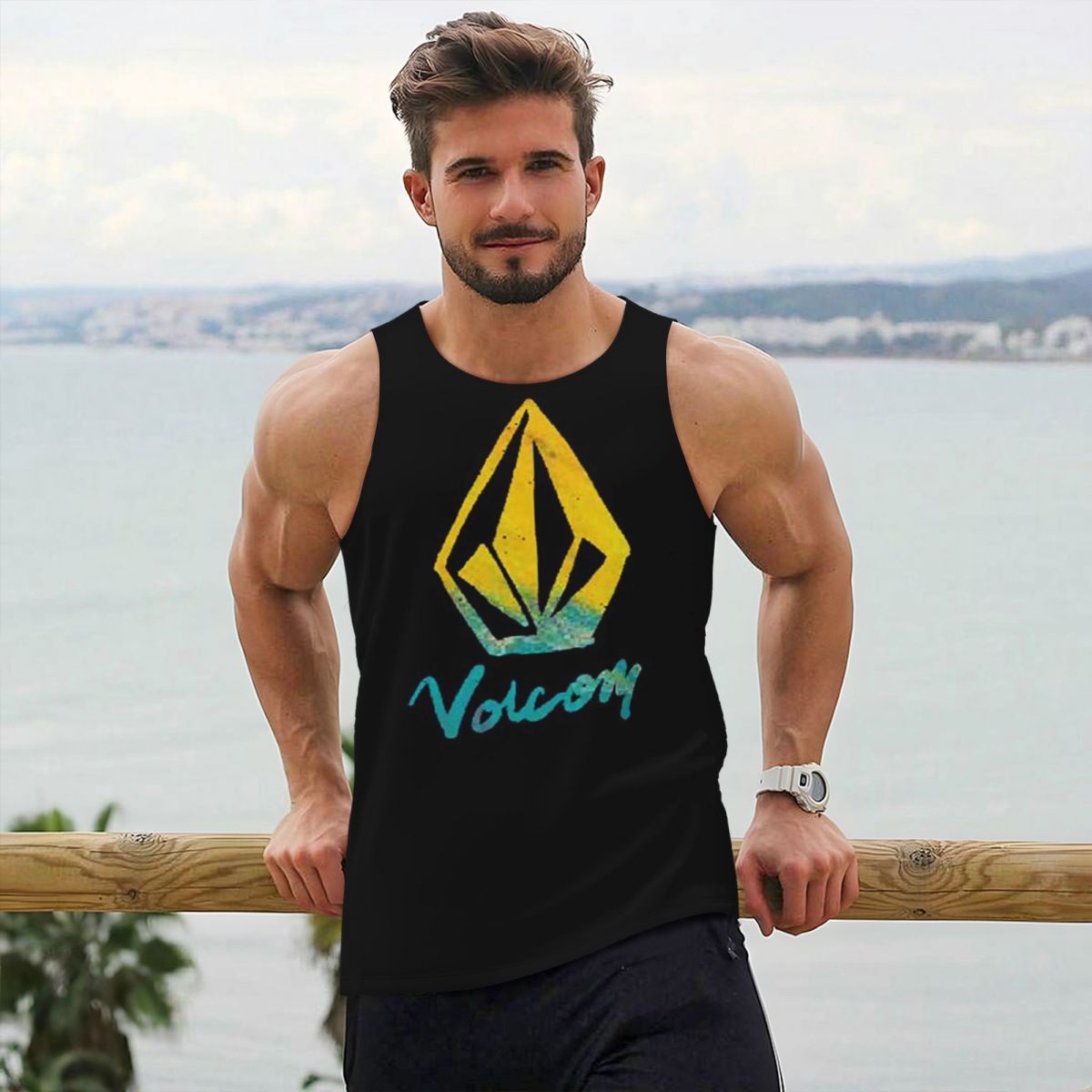 Volcoms Logo Gym Tank Bodybuil - Summer Clothing Logo recension och pris