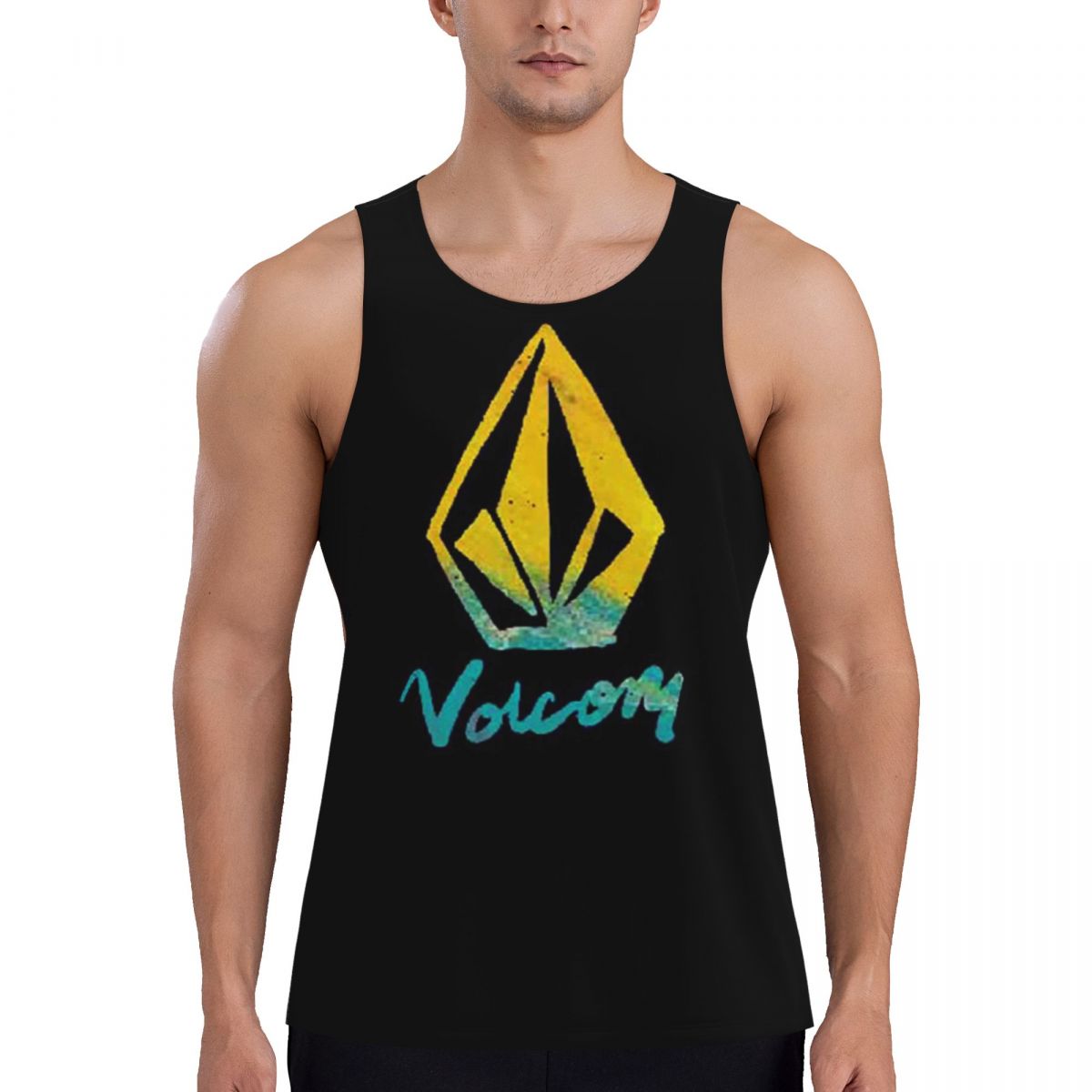 Volcoms Logo Gym Tank Bodybuil - Summer Clothing Logo recension och pris