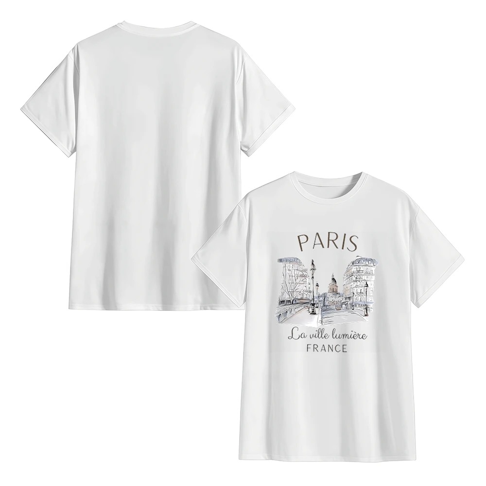 90s T Shirt Paris Men's Print  - Summer Clothing In Paris recension och pris