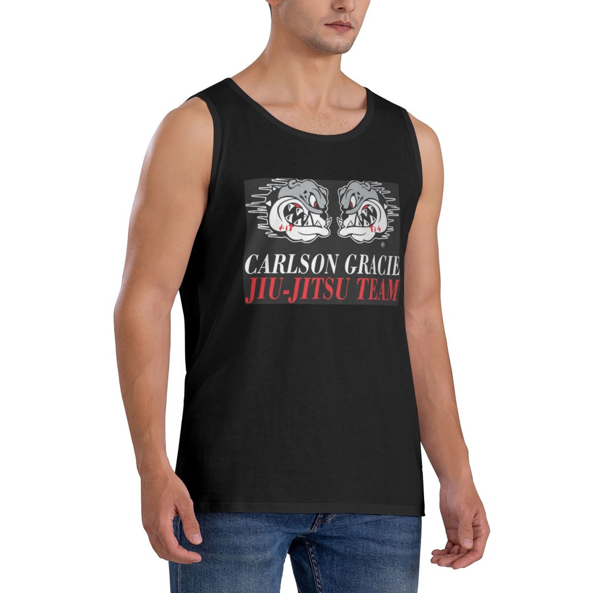 100% Cotton Carlson Gracie Jiu - Summer Clothing Logo recension och pris