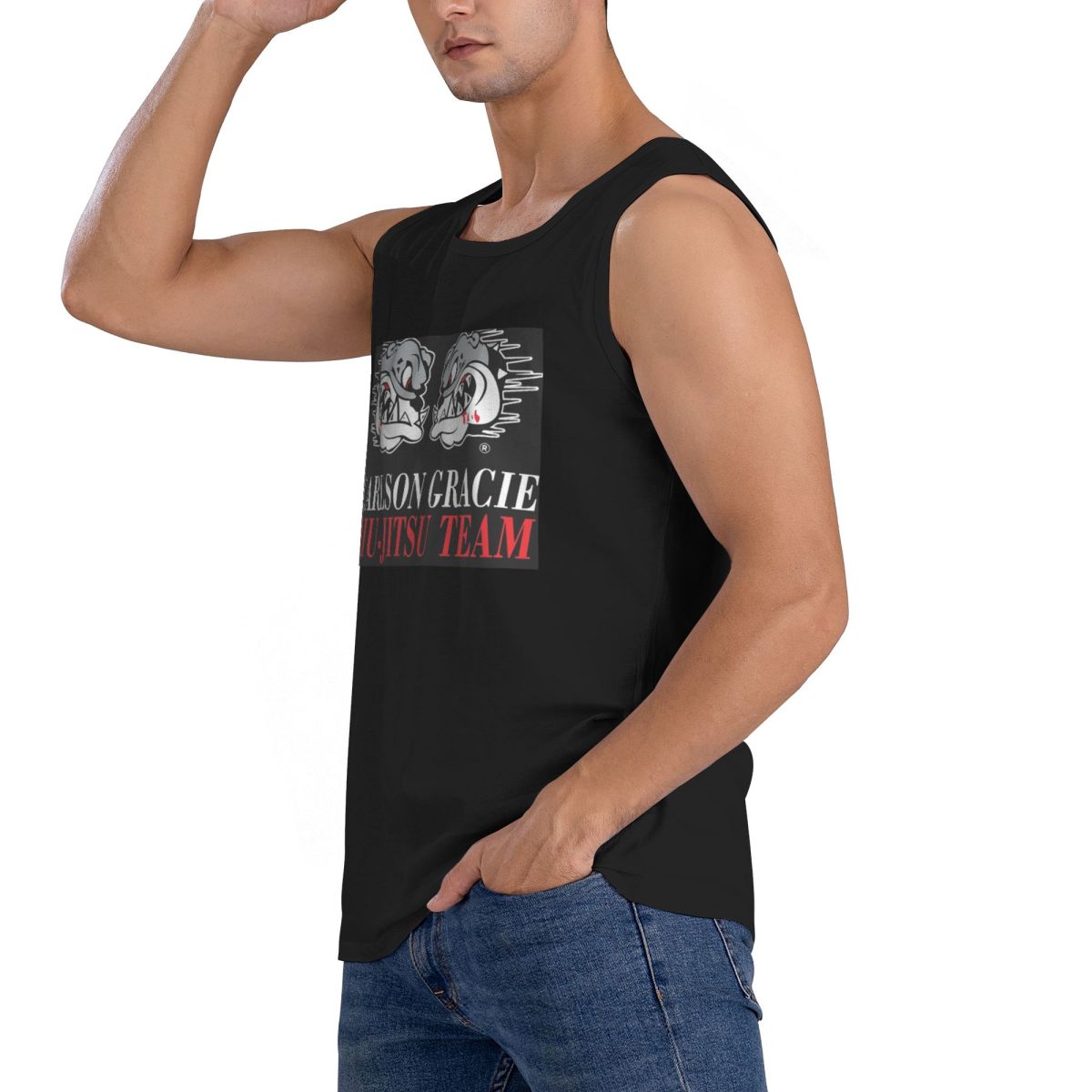 100% Cotton Carlson Gracie Jiu - Summer Clothing Logo recension och pris
