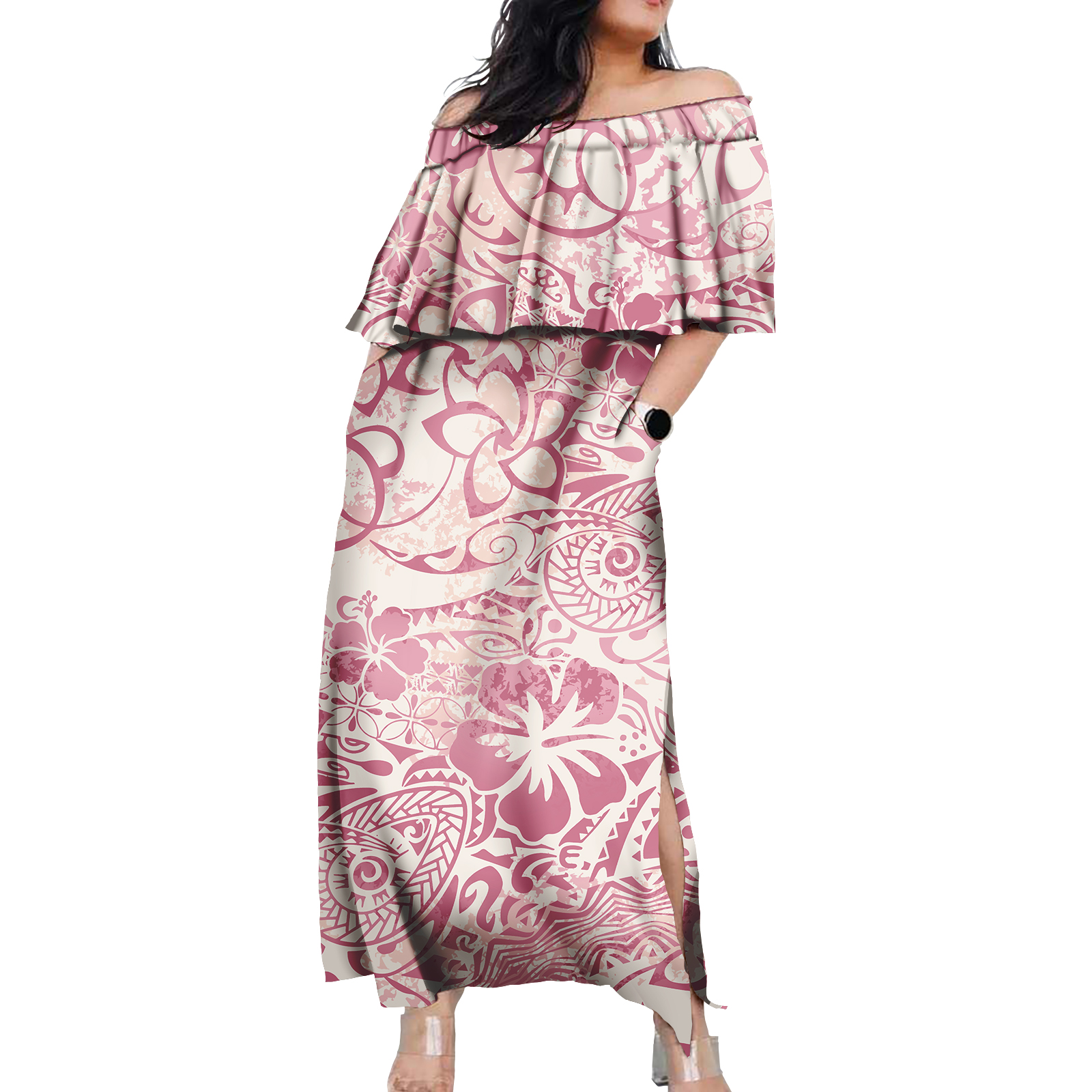 Hawaiian Floral Design Women D - Summer Clothing Design recension och pris