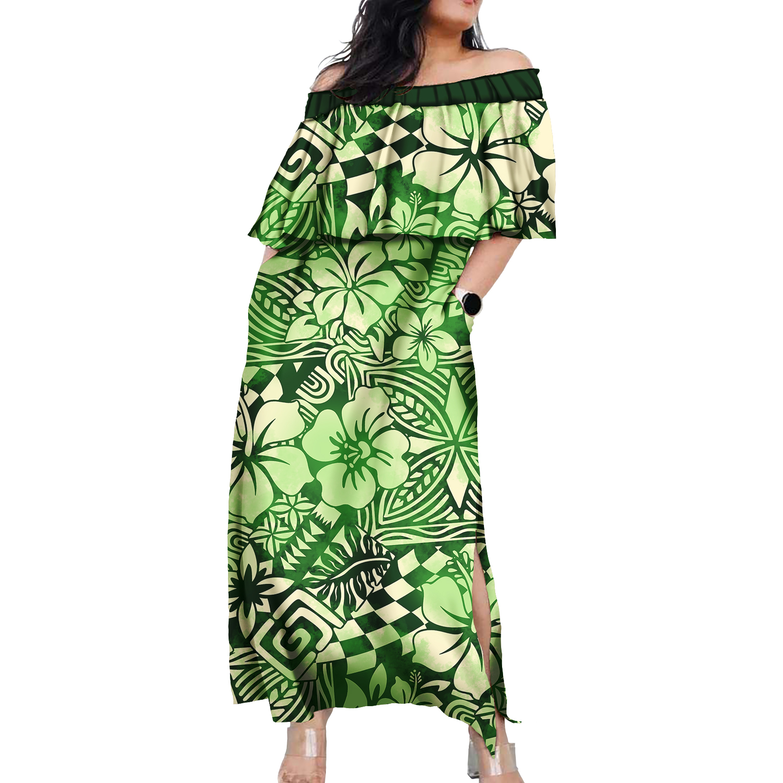 Hawaiian Floral Design Women D - Summer Clothing Design recension och pris