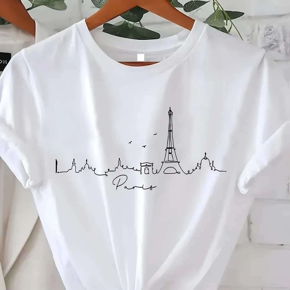 Vintage Elegant O-neck Short S - Summer Clothing In Paris recension och pris
