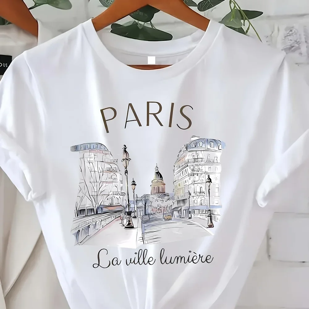 Vintage Elegant O-neck Short S - Summer Clothing In Paris recension och pris