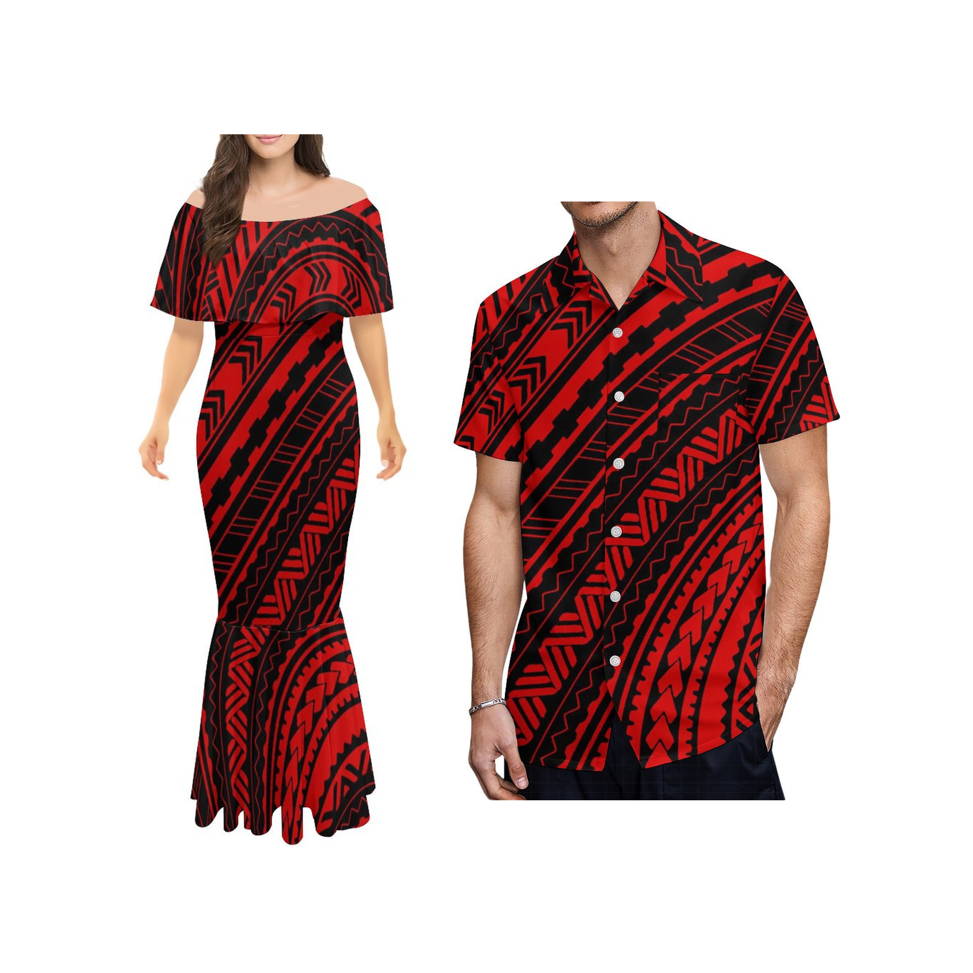 Polynesian Tribal Clothing Hig - Summer Clothing Design recension och pris