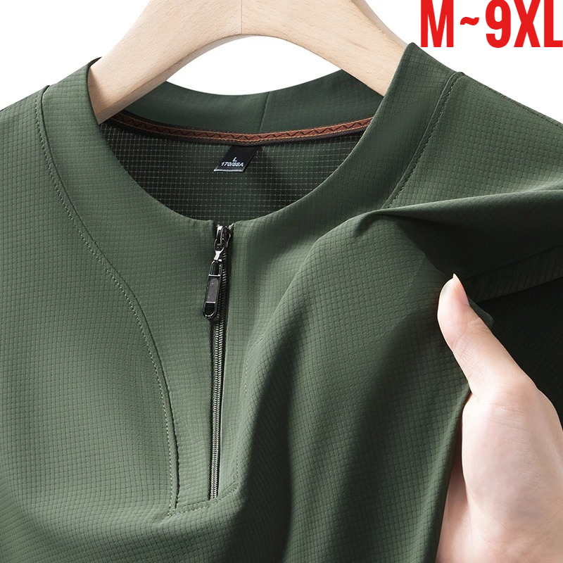 Big Size 9XL Men's Ice Silk He - Summer Clothing Trends recension och pris