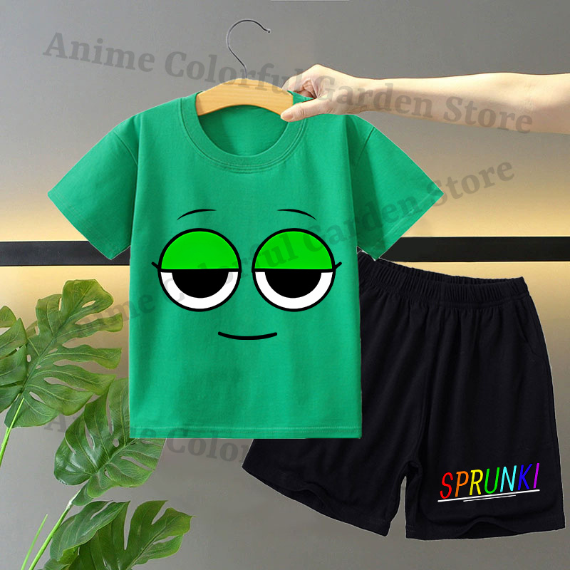 Sprunki 2pcs T-shirt and Short - Summer Clothing Girl recension och pris