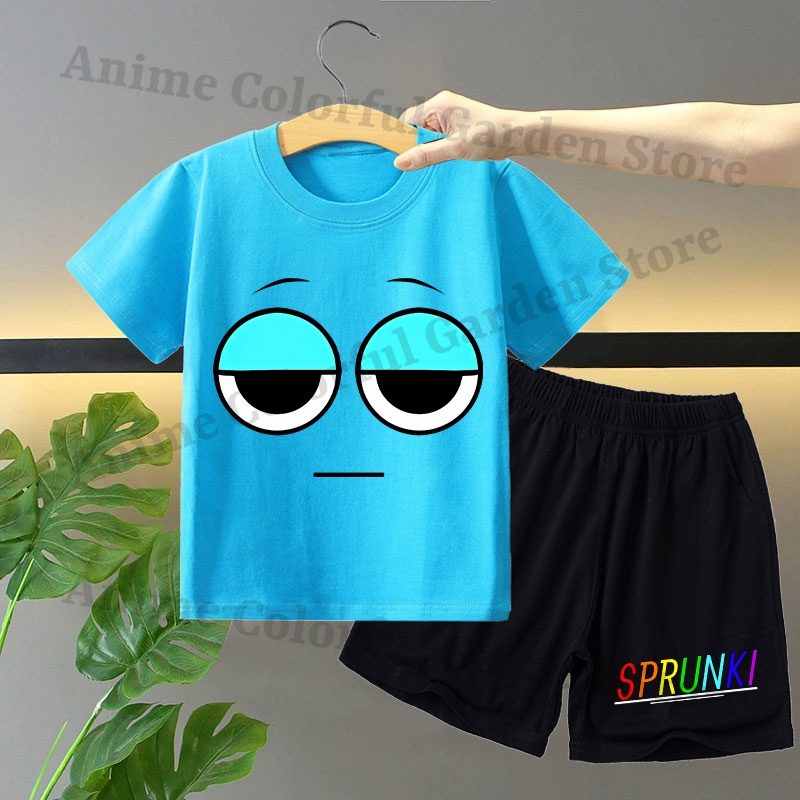 Sprunki 2pcs T-shirt and Short - Summer Clothing Girl recension och pris