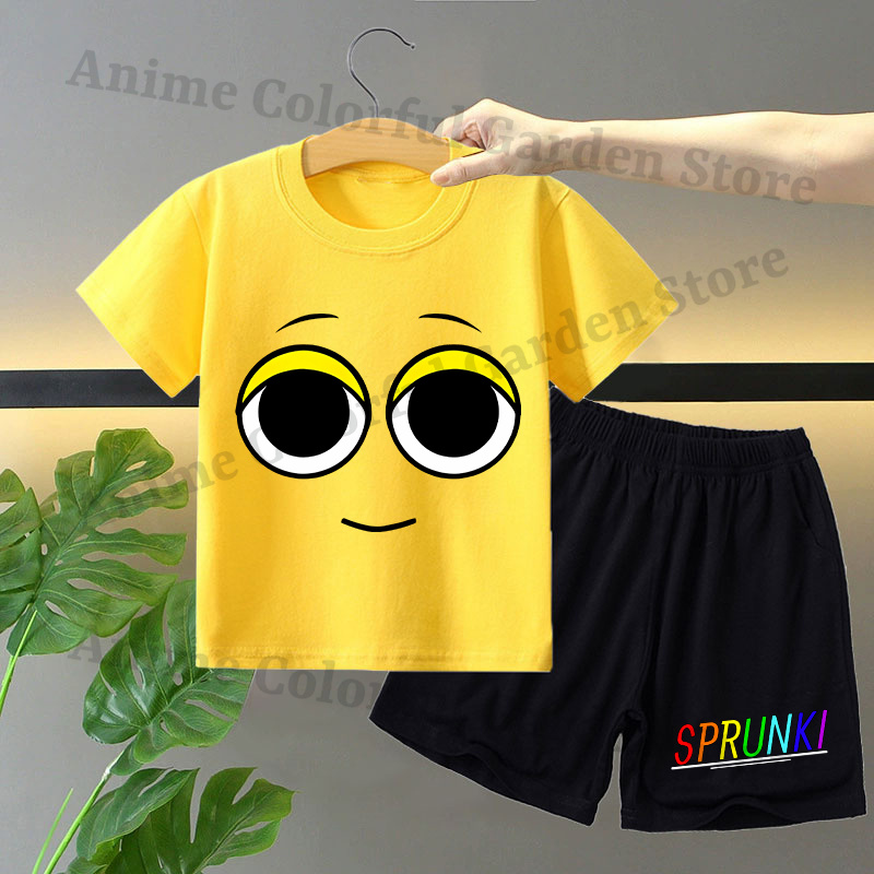 Sprunki 2pcs T-shirt and Short - Summer Clothing Girl recension och pris