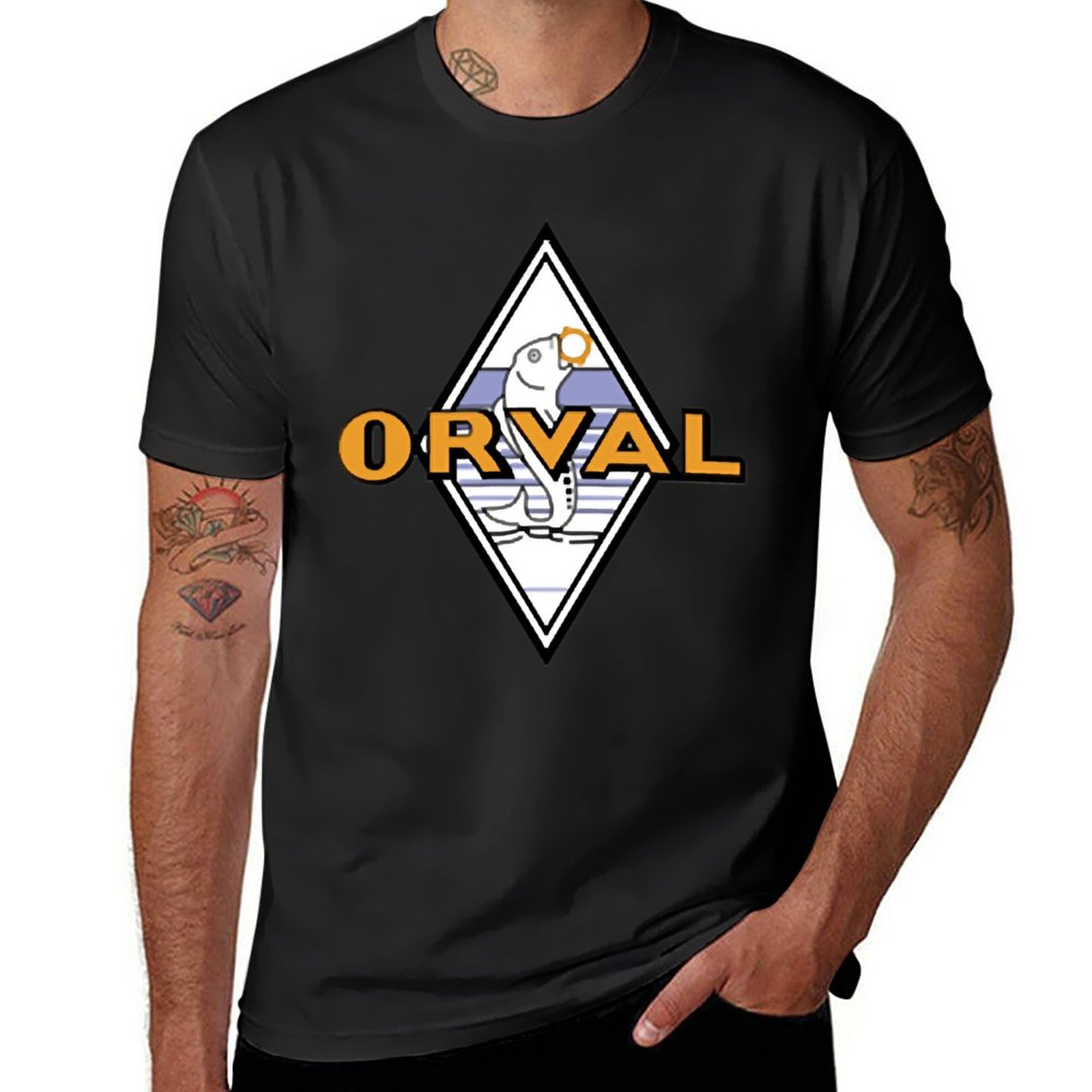 New Orval logo T-Shirt tees he - Summer Clothing Logo recension och pris