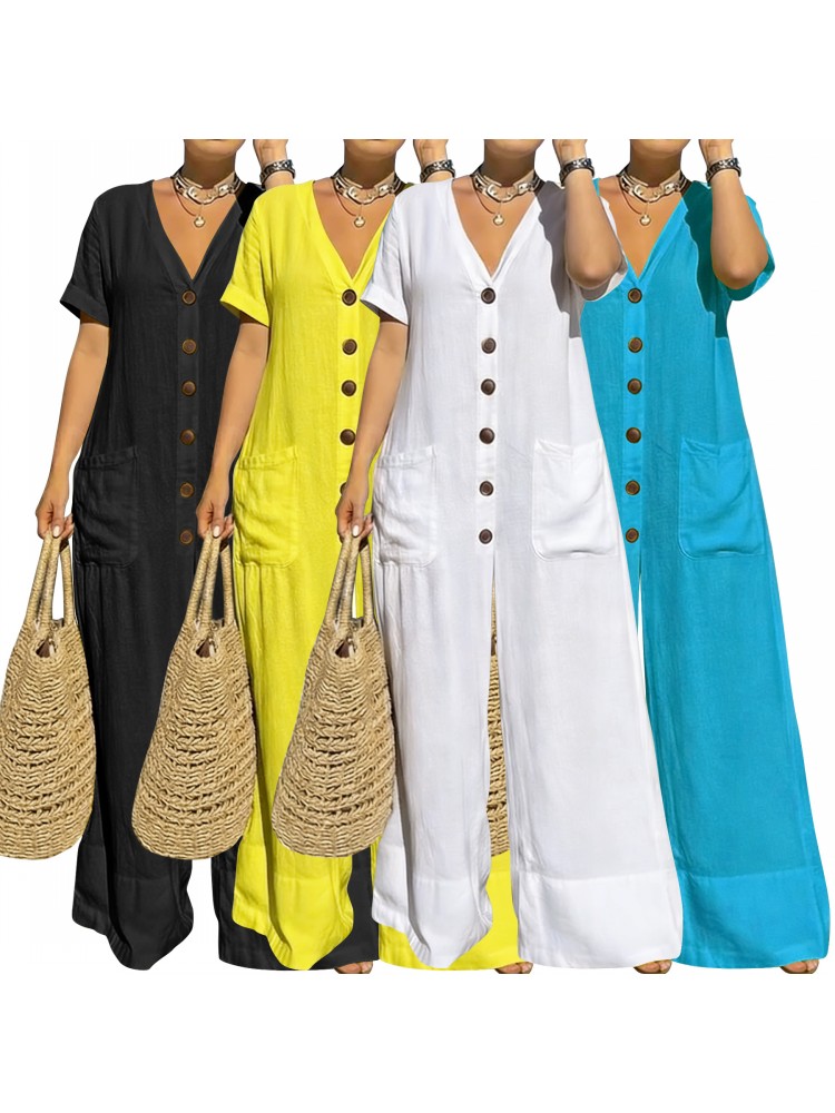 Plus Size Women Clothes Jumpsu - Summer Clothing Bundle recension och pris