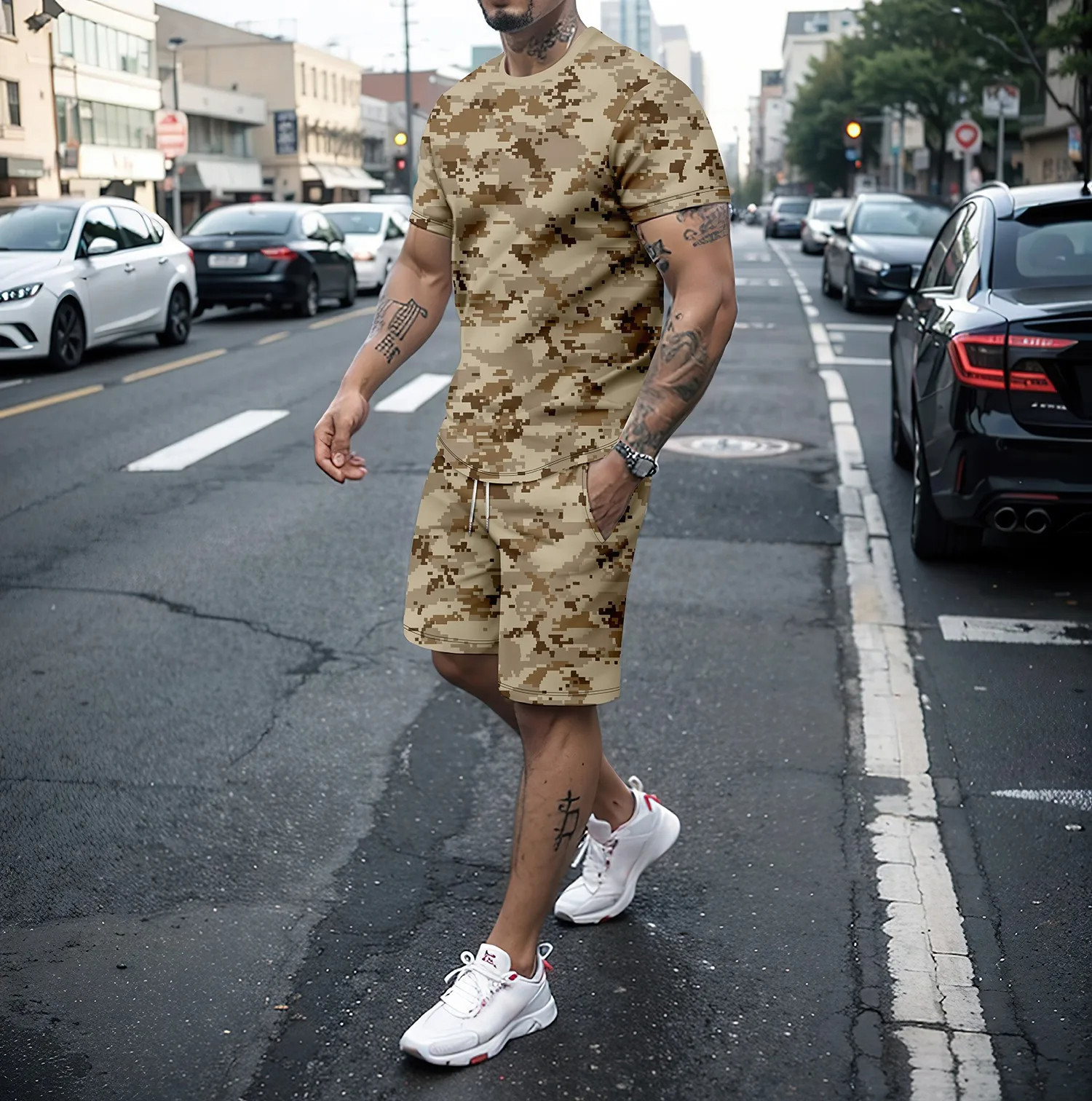 Camouflage Outdoor Tracksuits  - Summer Clothing For Women recension och pris