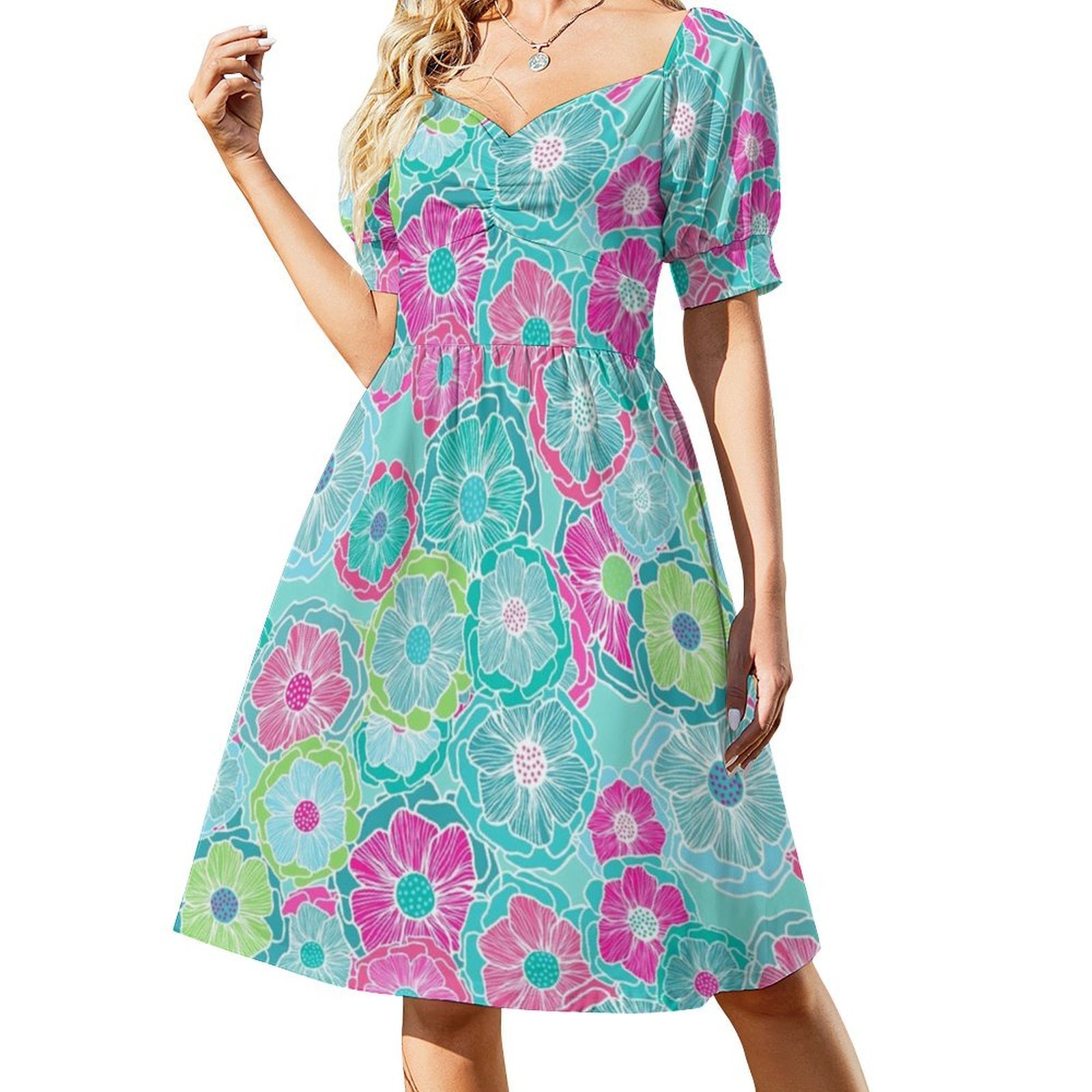 Fantasy Floral In Bold Tropica - Yellow Summer Clothing recension och pris