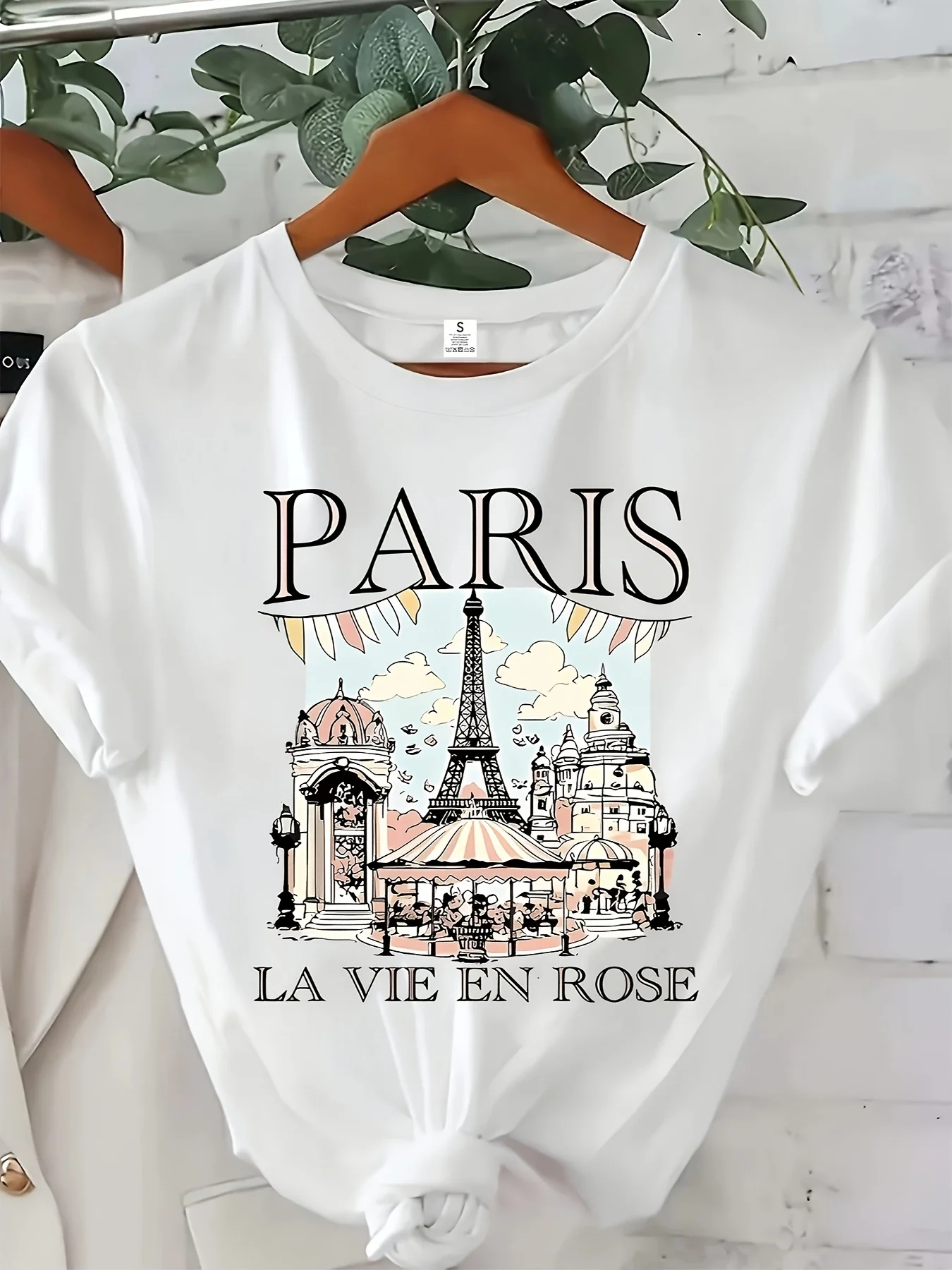 Women's Paris Landmarks Eiffel - Summer Clothing In Paris recension och pris