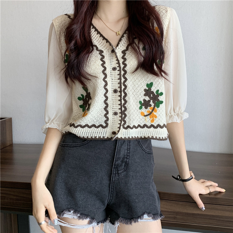 Korean Style Embroidered Desig - Summer Clothing Design recension och pris