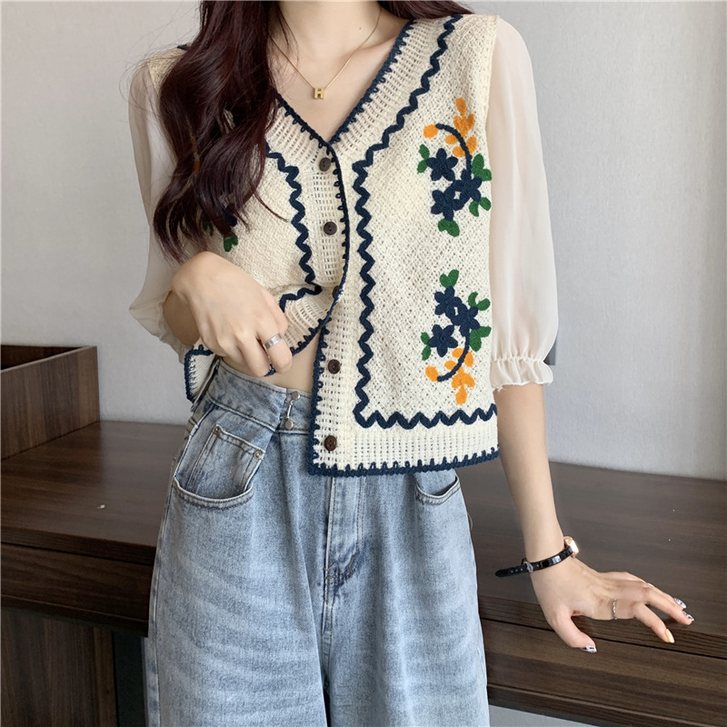 Korean Style Embroidered Desig - Summer Clothing Design recension och pris