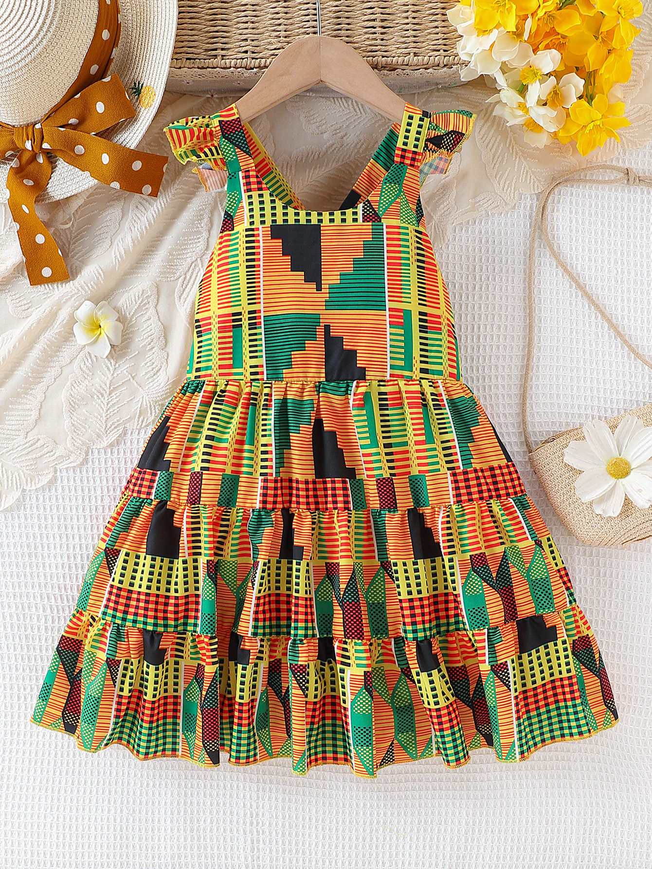 Girls summer African bohemian  - Summer Clothing Girl recension och pris