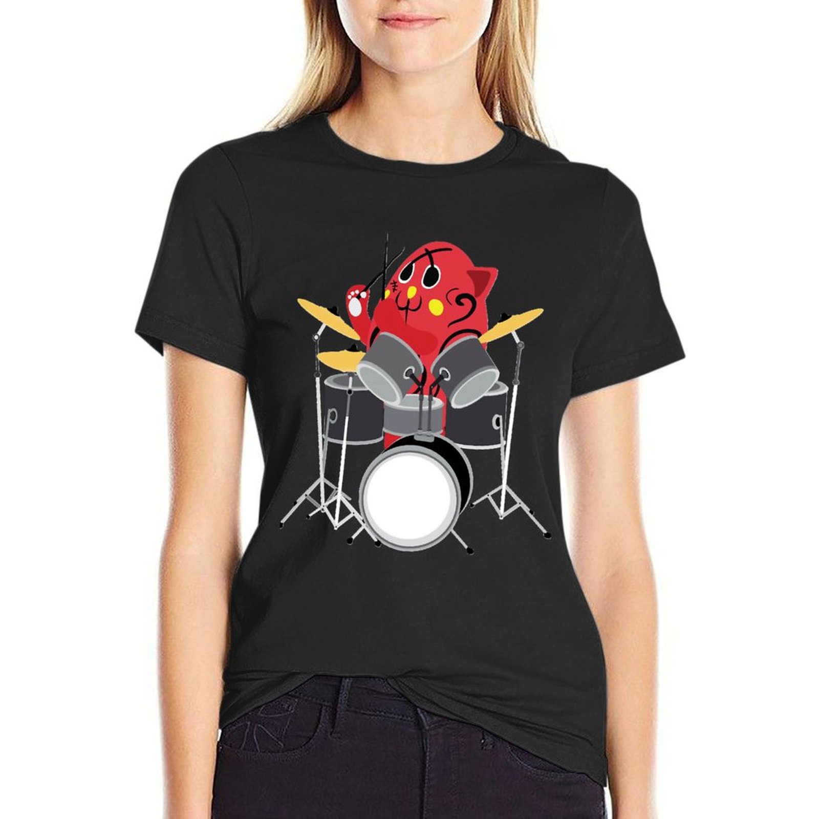 Nyango Star Mascot Drummer T S - Summer Clothing Essentials Women recension och pris