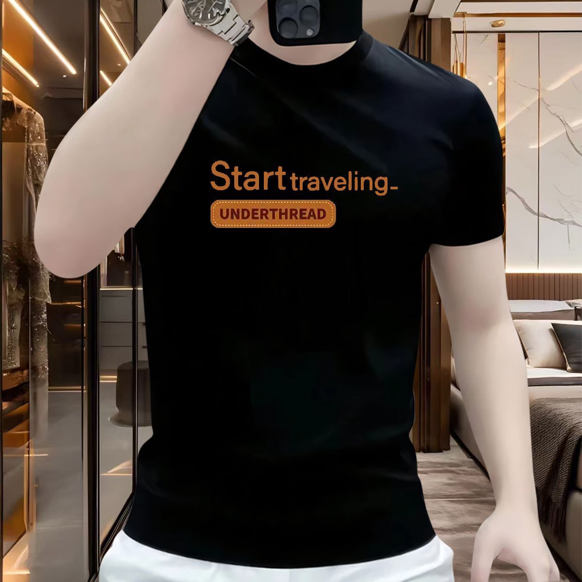 New 2025 Men's Summer Short Sl - Summer 2025 Clothing Essentials recension och pris